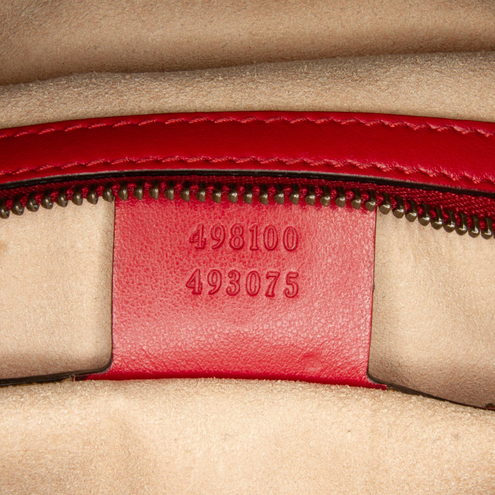 Gucci Small GG Marmont Sylvie Top Handle Satchel (SHG-oIkSJi)