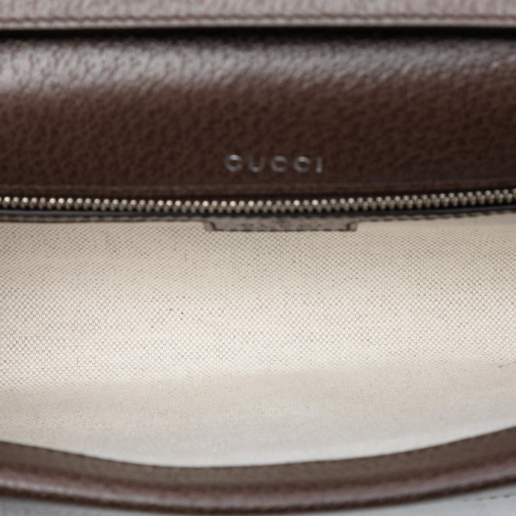 Gucci Small GG Supreme East West Dionysus Flap Bag