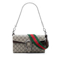 Gucci Small GG Supreme East West Dionysus Flap Bag