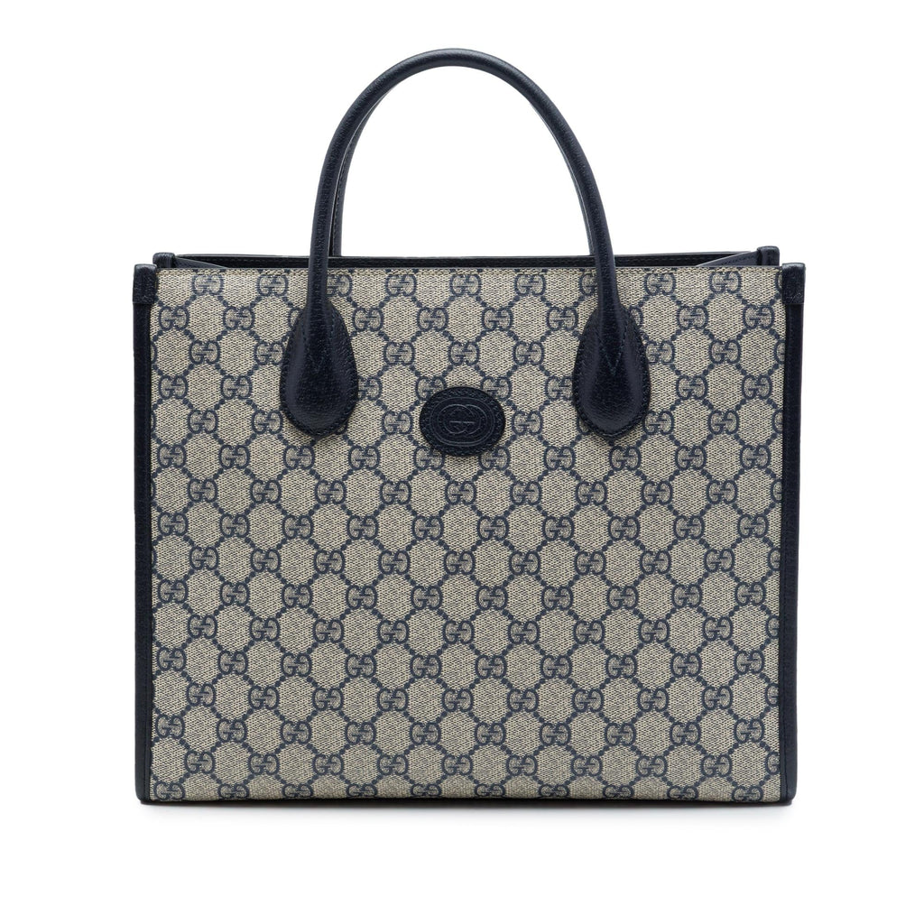 Gucci Small GG Supreme Interlocking G Tote