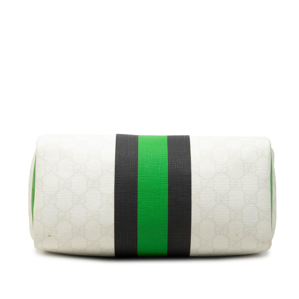 Gucci Small GG Supreme Joy Web Boston Bag