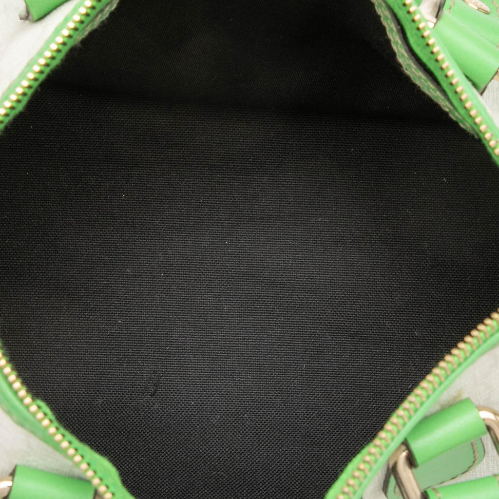 Gucci Small GG Supreme Joy Web Boston Bag