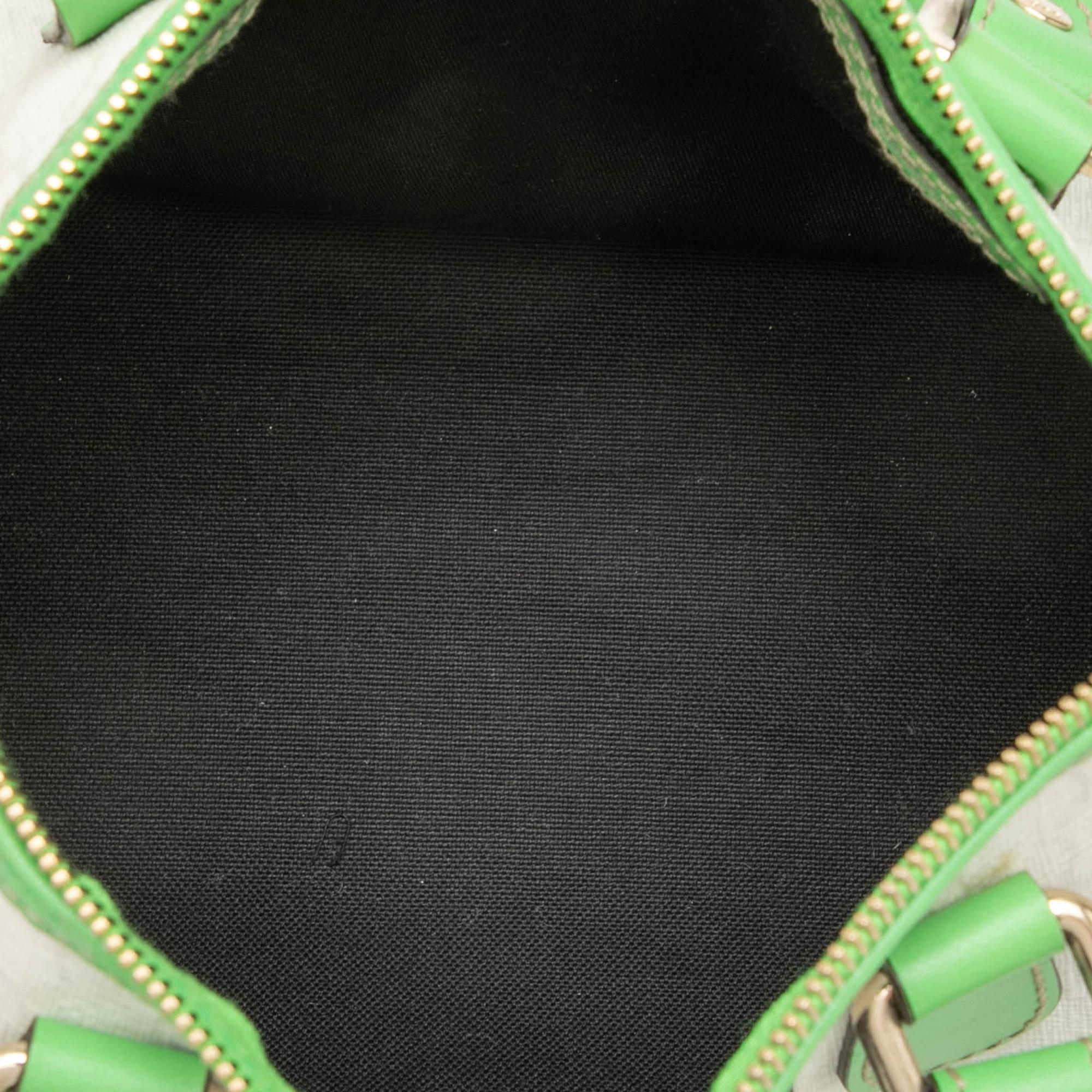 Gucci Small GG Supreme Joy Web Boston Bag
