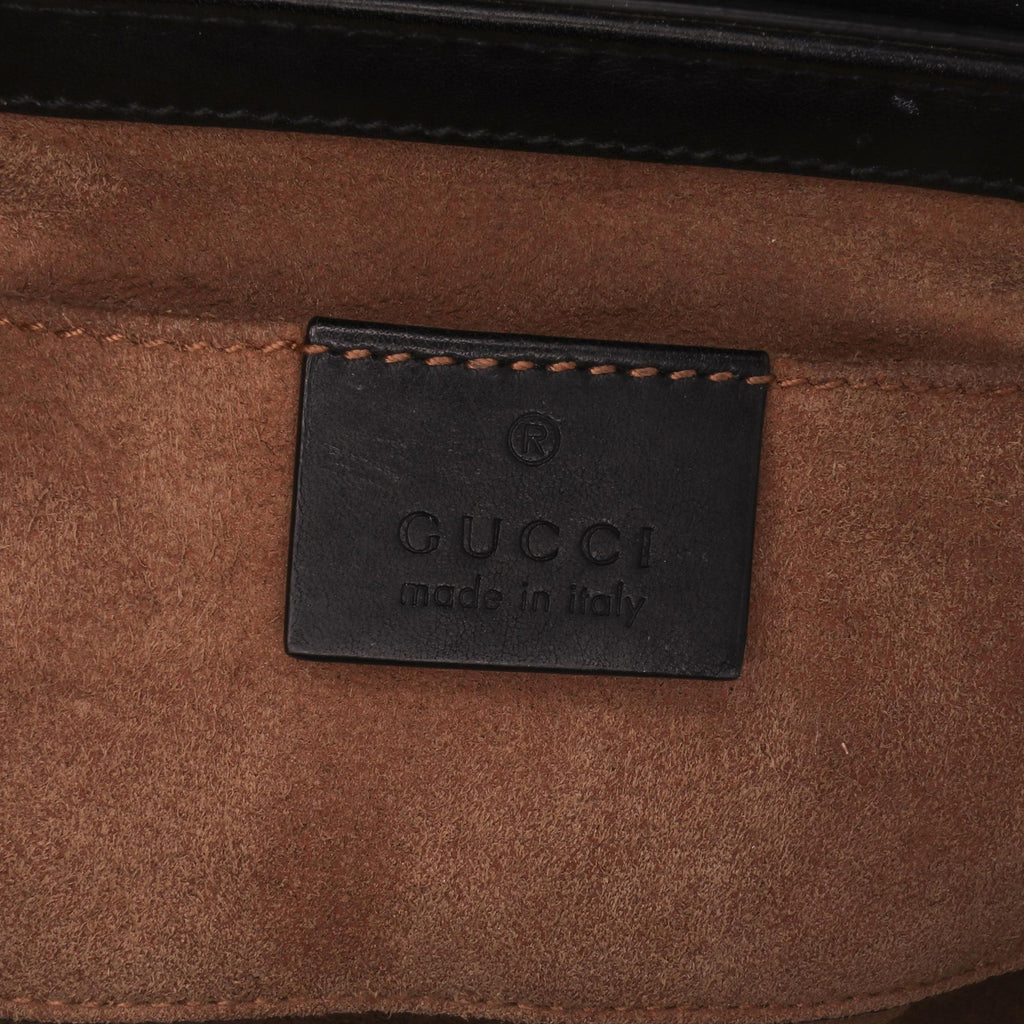 Gucci Small GG Supreme Padlock Crossbody