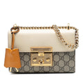 Gucci Small GG Supreme Padlock Crossbody