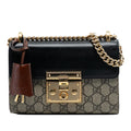 Gucci Small GG Supreme Padlock Crossbody