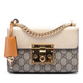 Gucci Small GG Supreme Padlock Crossbody