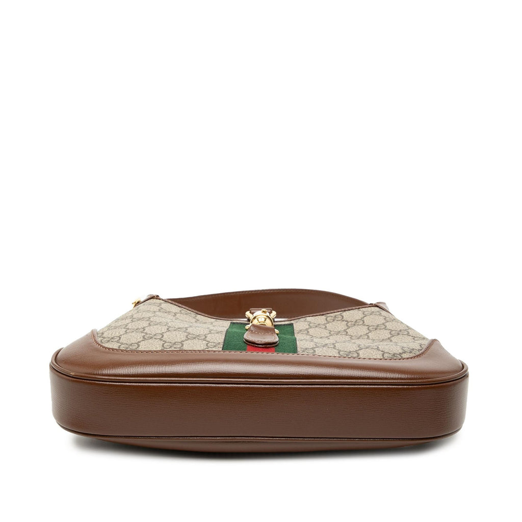 Gucci Small GG Supreme Web Jackie 1961 Crossbody