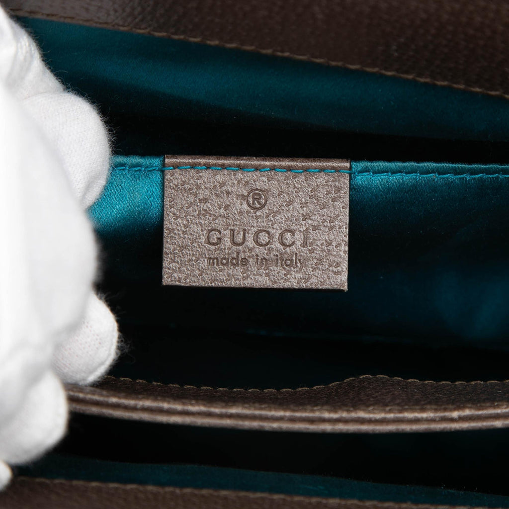 Gucci Small GG Supreme Web Ophidia Chain Crossbody