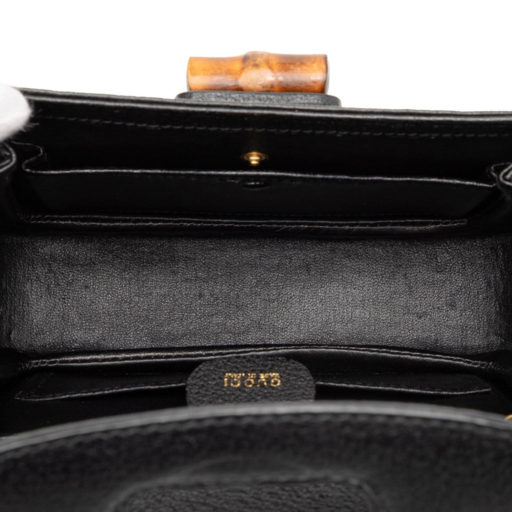 Gucci Small Grained Calfskin Bamboo Night