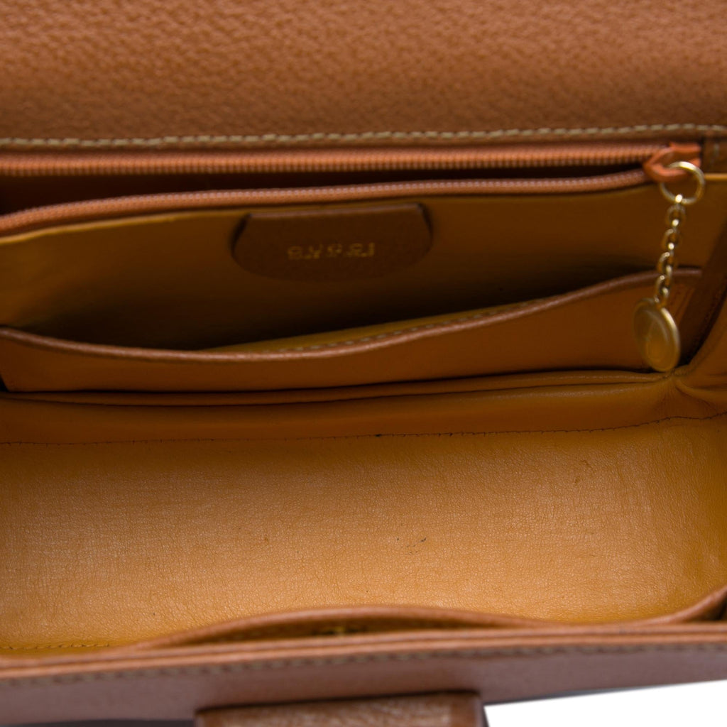 Gucci Small Grained Calfskin Bamboo Night