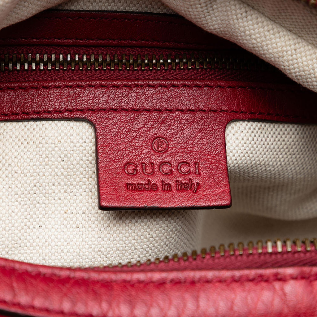 Gucci Small Grained Calfskin Miss GG Satchel