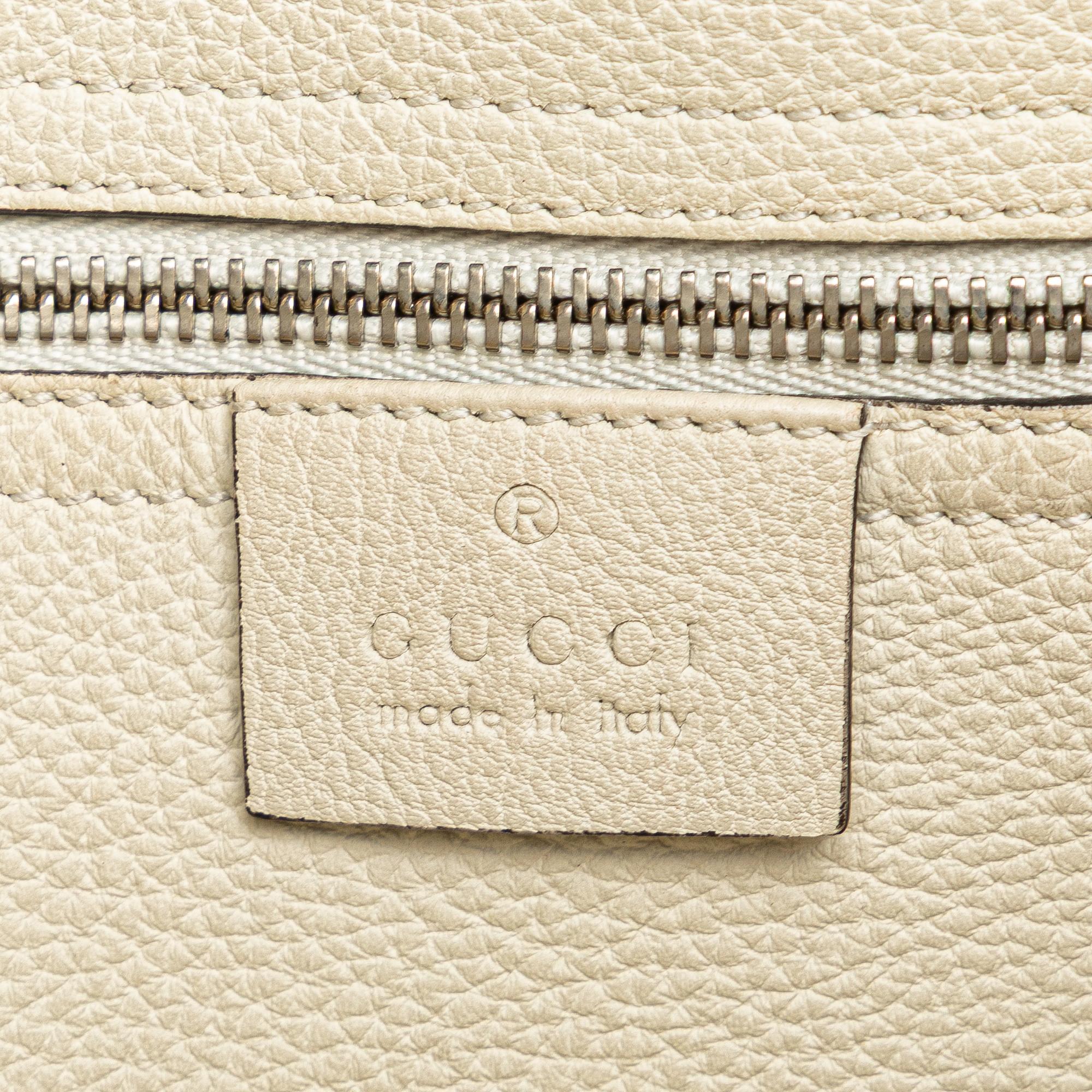 Gucci Small Grained Calfskin Soft Jackie Tote
