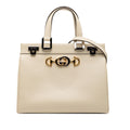 Gucci Small Grained Calfskin Zumi Top Handle Bag