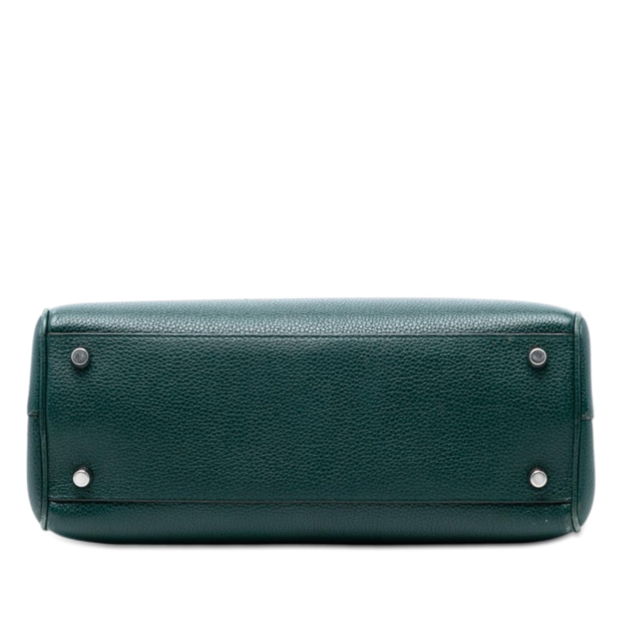 Gucci Small Grained Calfskin Zumi Top Handle Bag