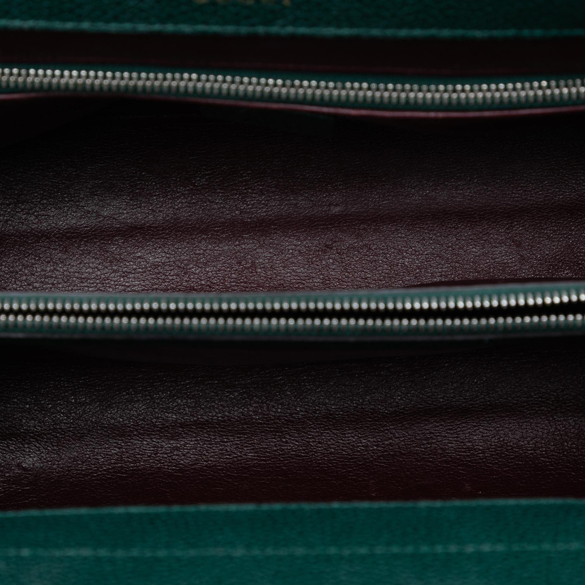 Gucci Small Grained Calfskin Zumi Top Handle Bag