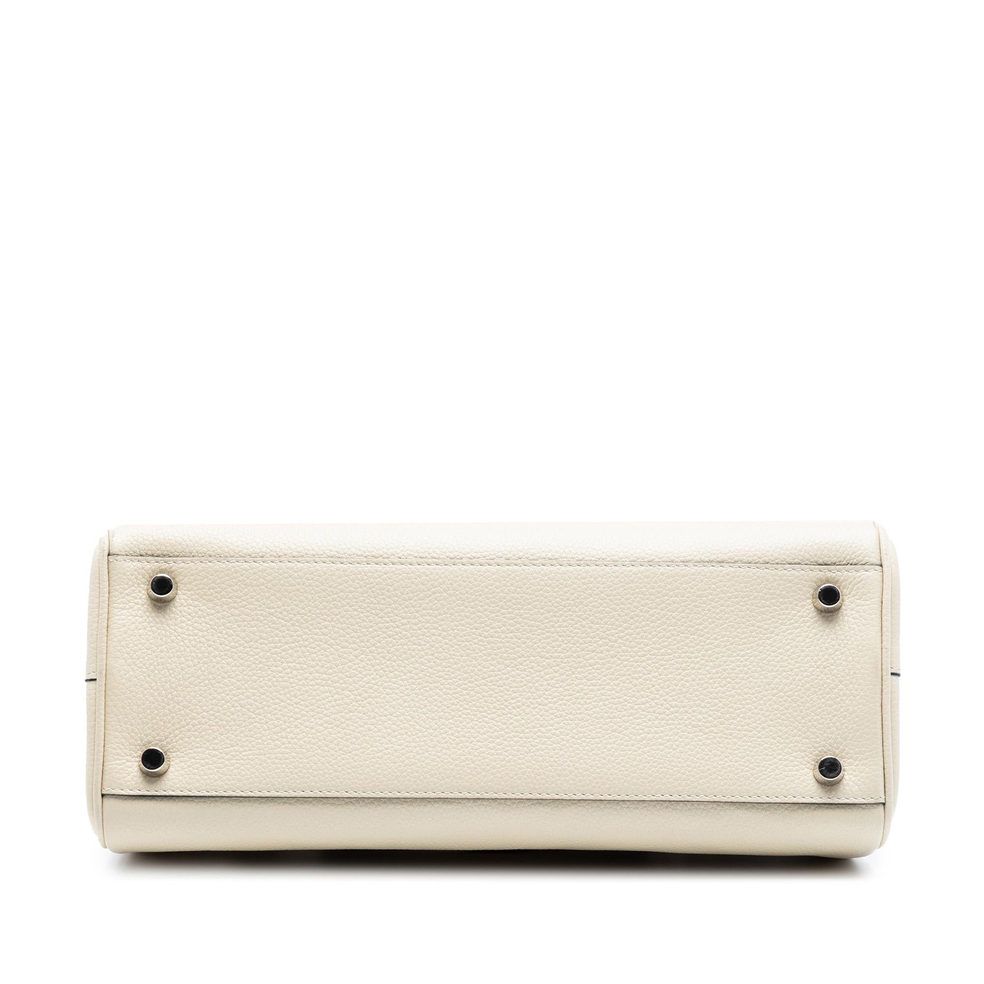 Gucci Small Grained Calfskin Zumi Top Handle Bag