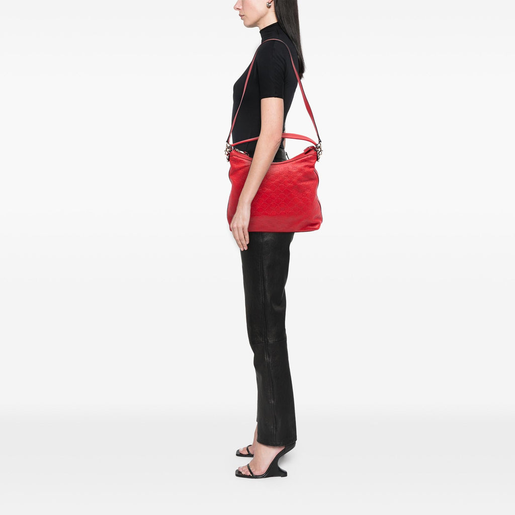Gucci Small Guccissima Miss GG Satchel