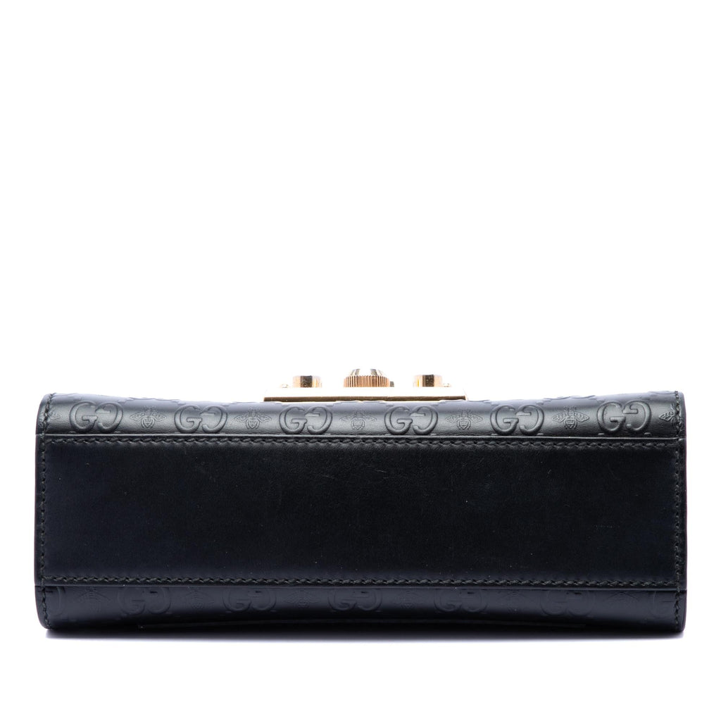 Gucci Small Guccissima Padlock Crossbody