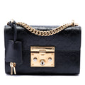 Gucci Small Guccissima Padlock Crossbody