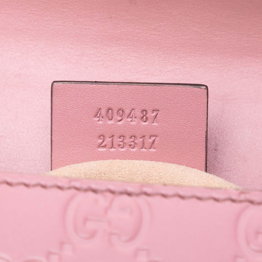 Gucci Small Guccissima Padlock Crossbody