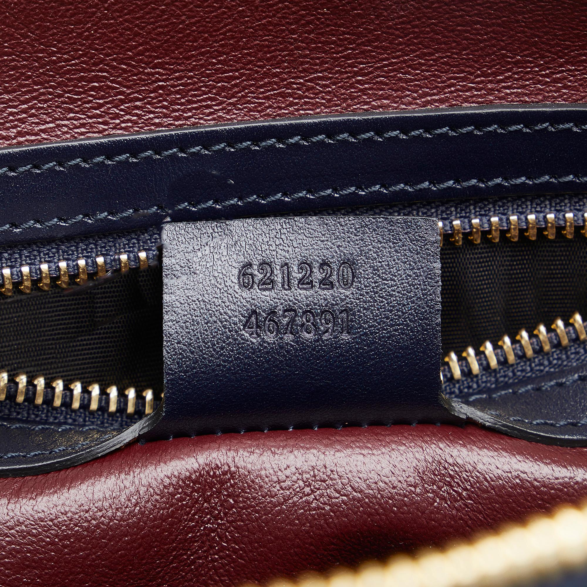 Gucci Small Horsebit 1955 Canvas Top Handle (SHG-SSDUyp)