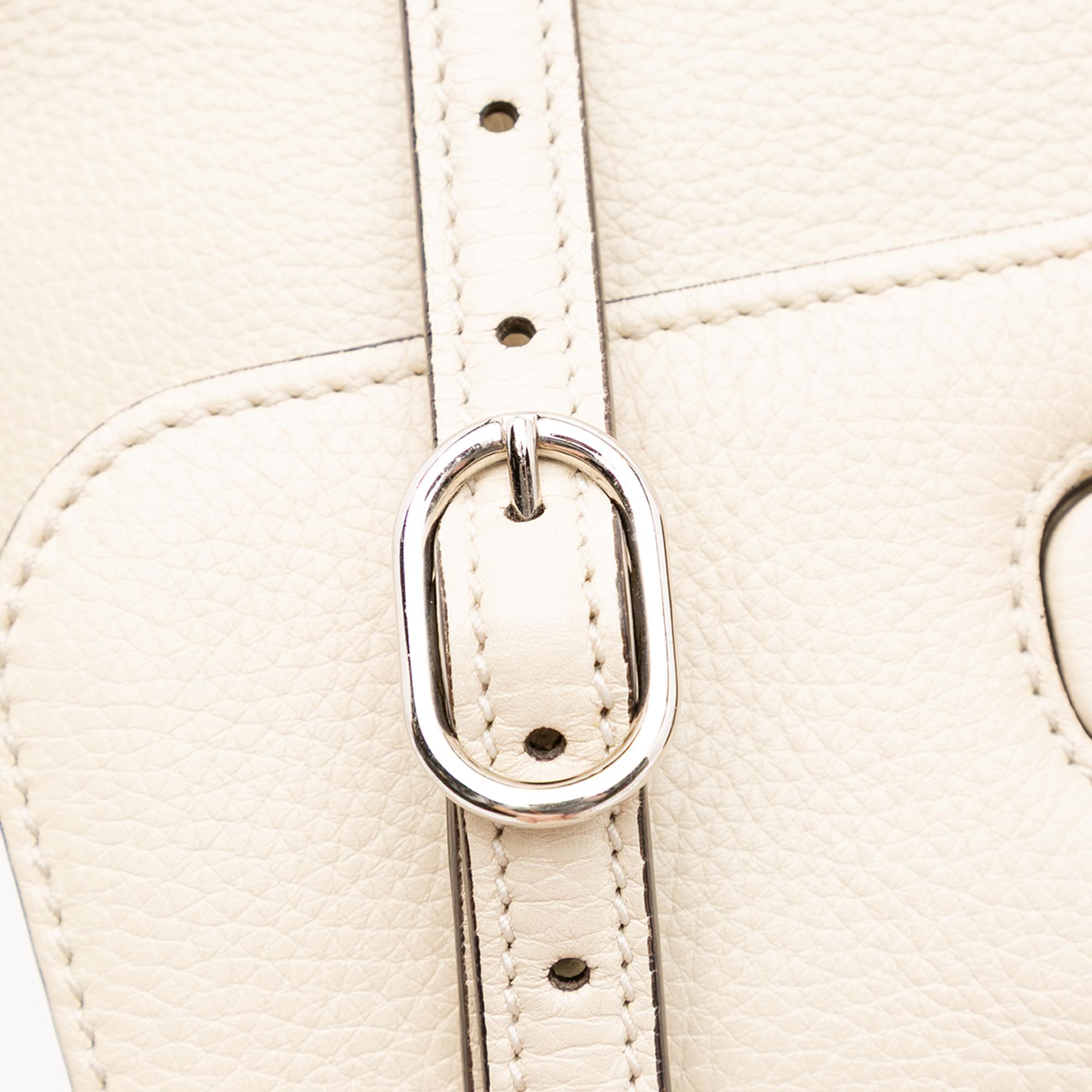 Gucci Small Leather Bamboo Daily Satchel