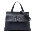 Gucci Small Leather Bamboo Daily Satchel