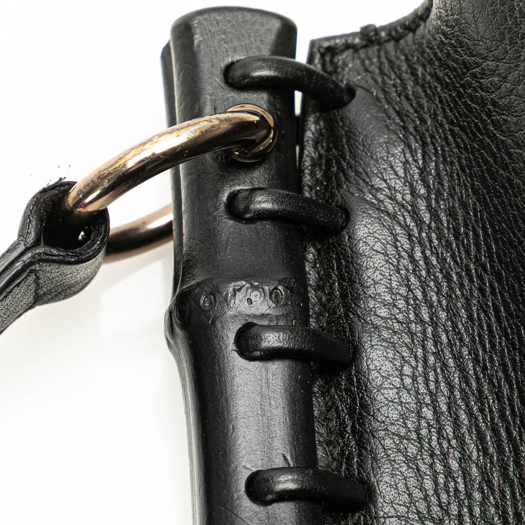 Gucci Small Leather Bamboo Nouveau Fringe Crossbody