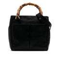 Gucci Small Leather Bamboo Satchel