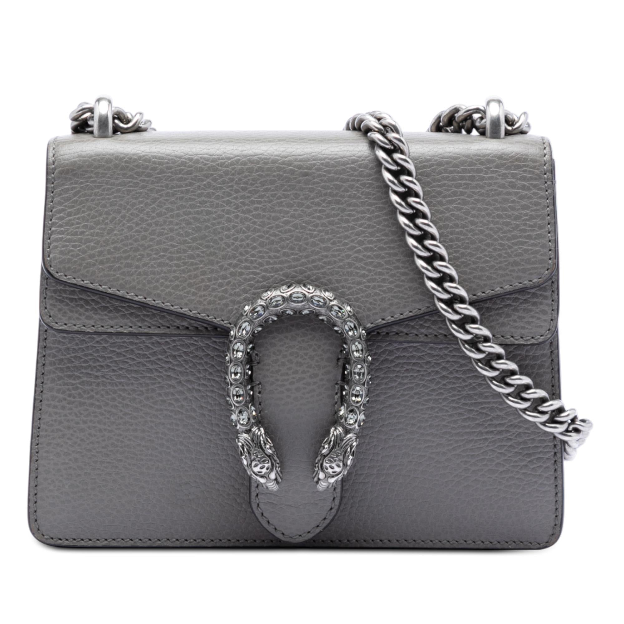 Gucci Small Leather Dionysus Crossbody
