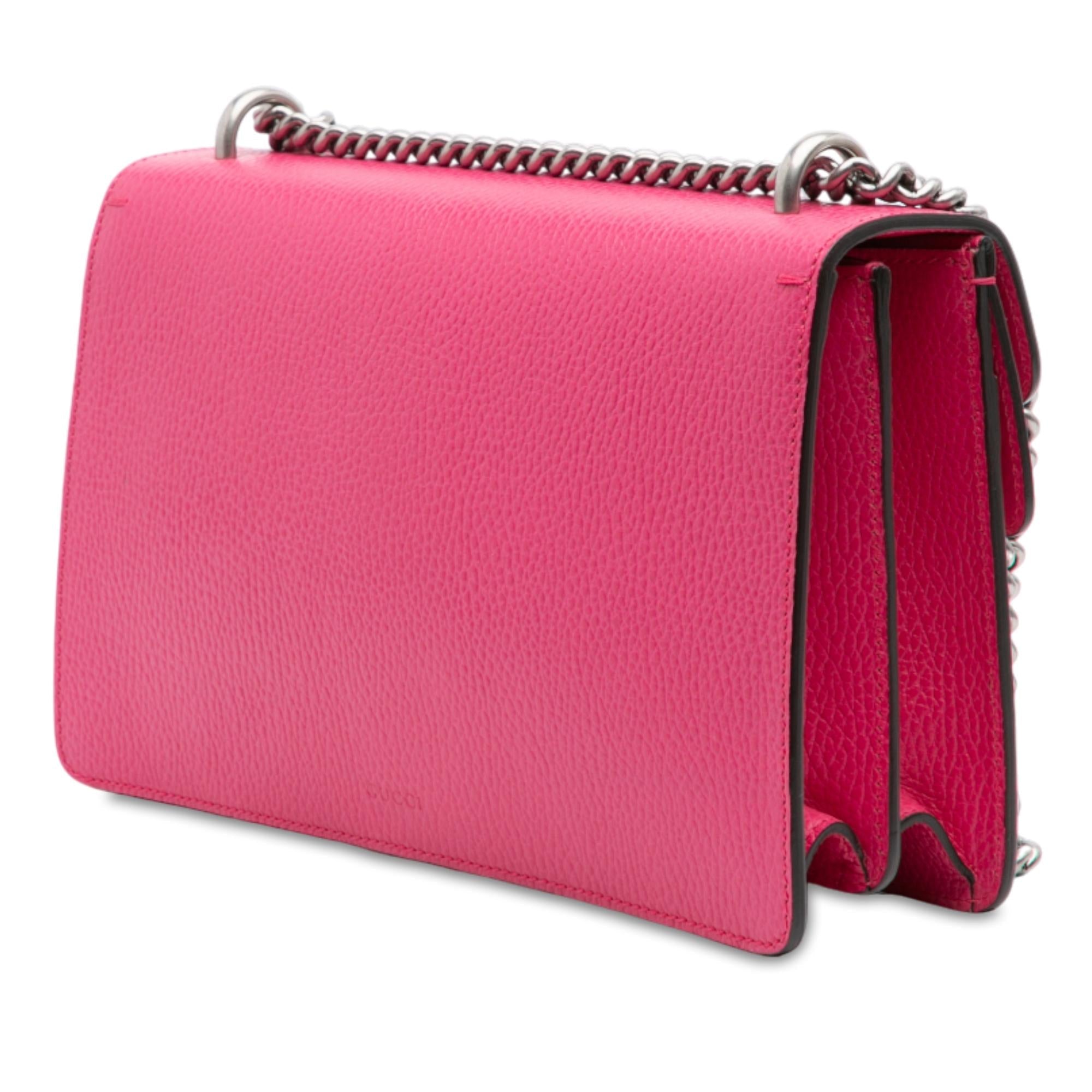 Gucci Small Leather Dionysus Shoulder Bag