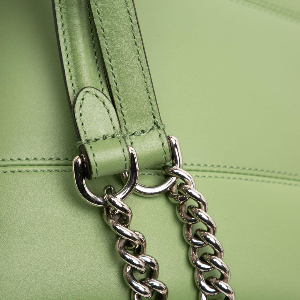 Gucci Small Leather Petite GG Tote