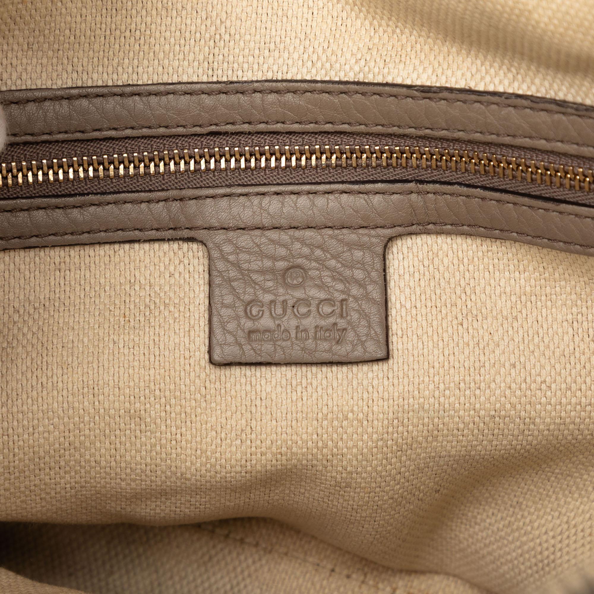 Gucci Small Leather Soho Working Tote