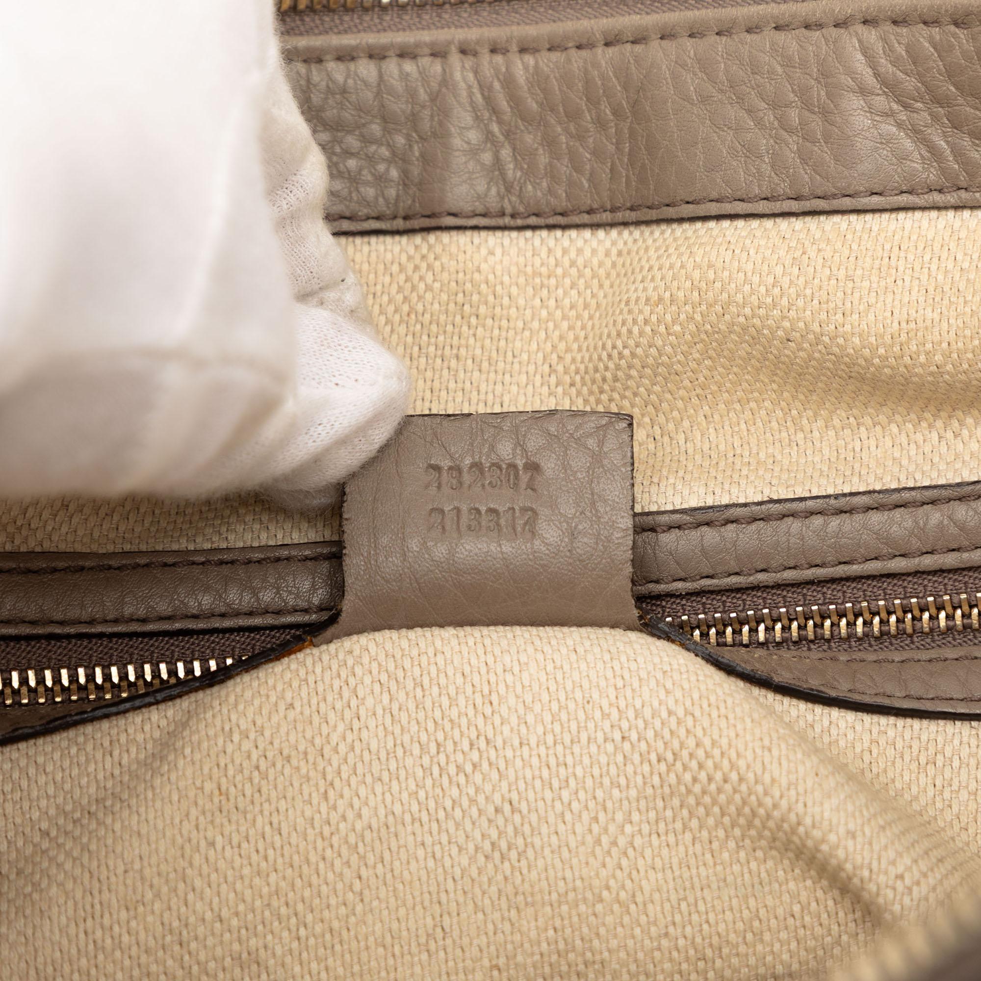 Gucci Small Leather Soho Working Tote