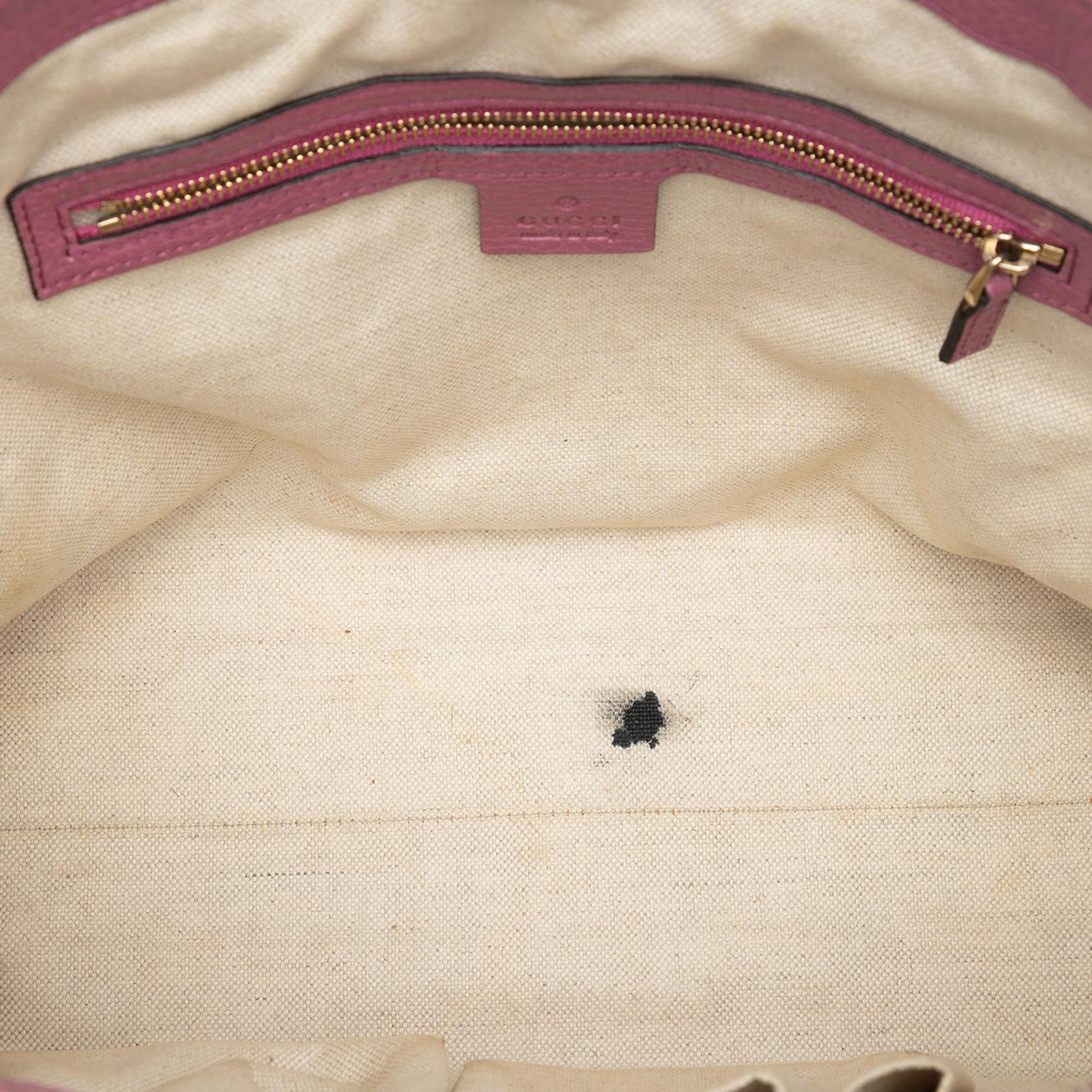 Gucci Small Leather Soho Working Tote