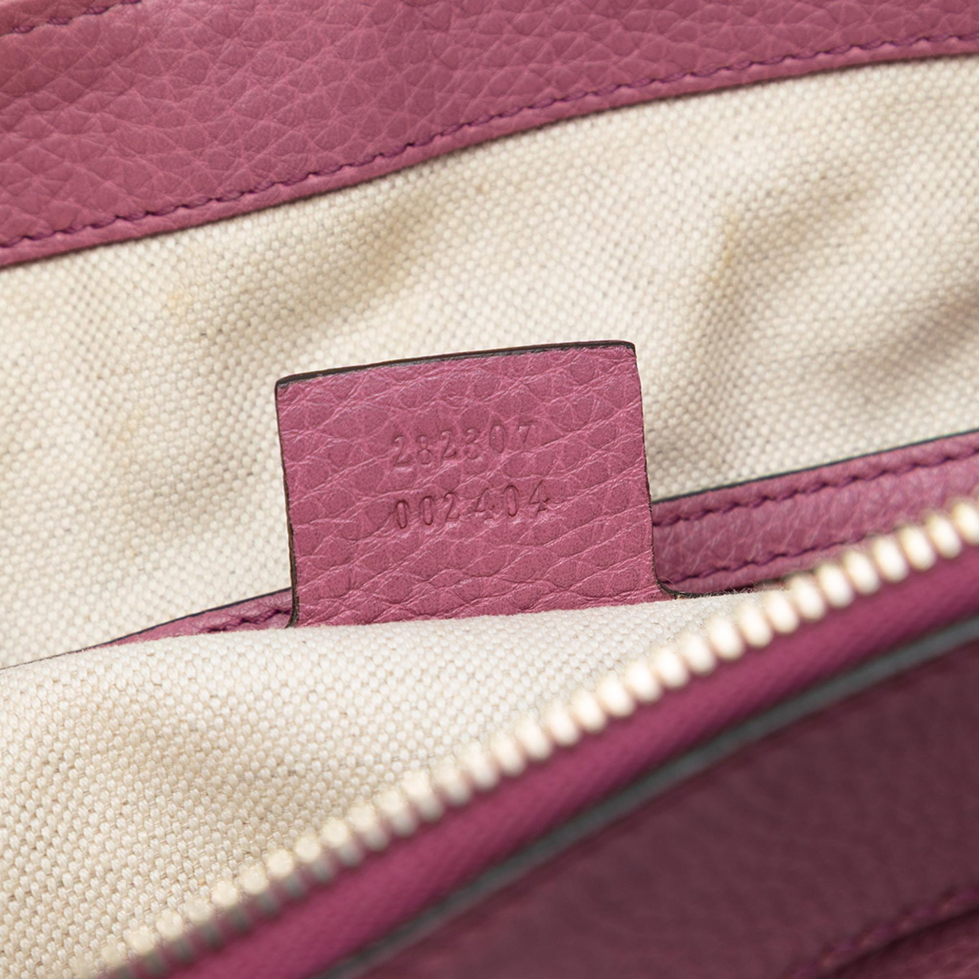 Gucci Small Leather Soho Working Tote