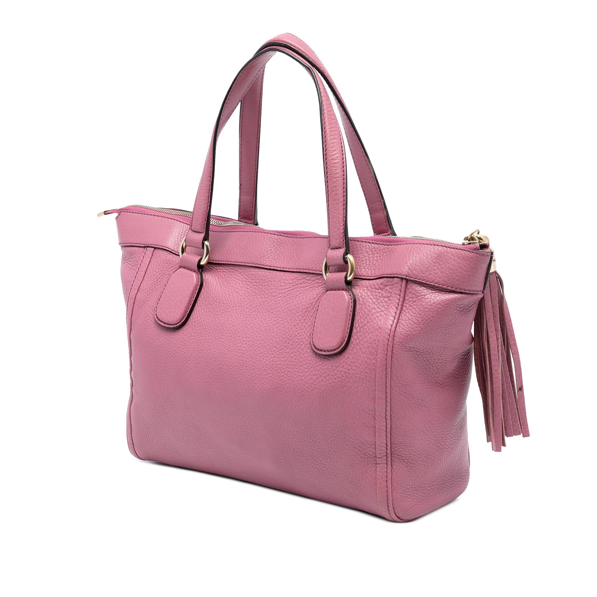 Gucci Small Leather Soho Working Tote