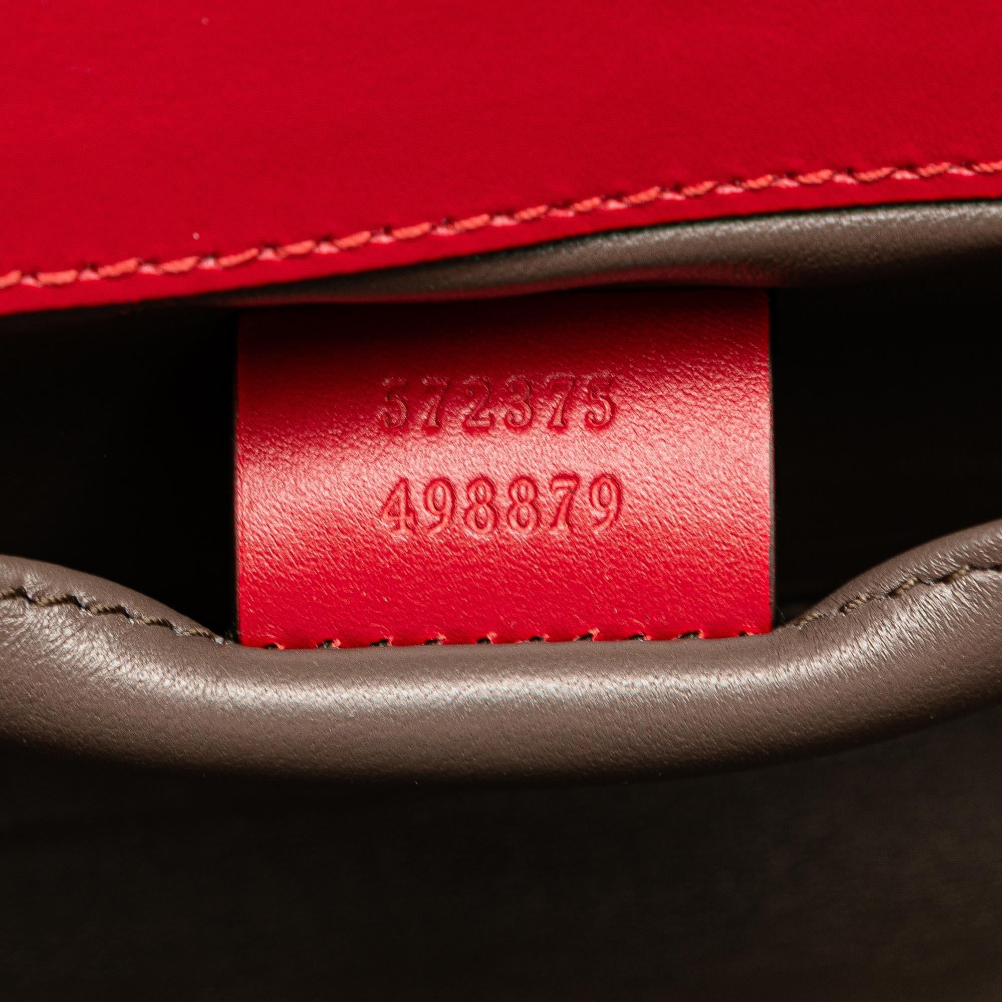 Gucci Small Leather Zumi Satchel