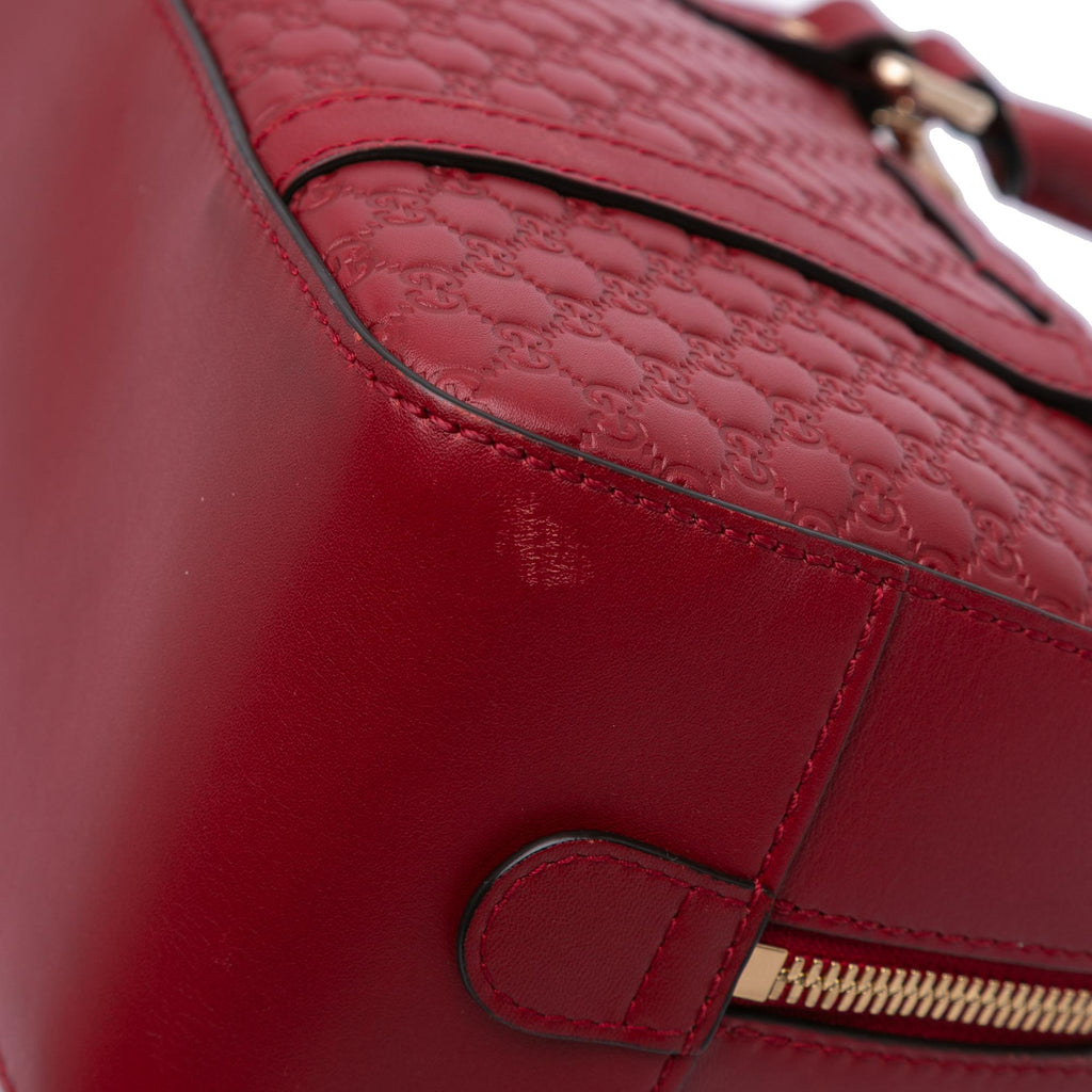 Gucci Small Microguccissima Bree Satchel