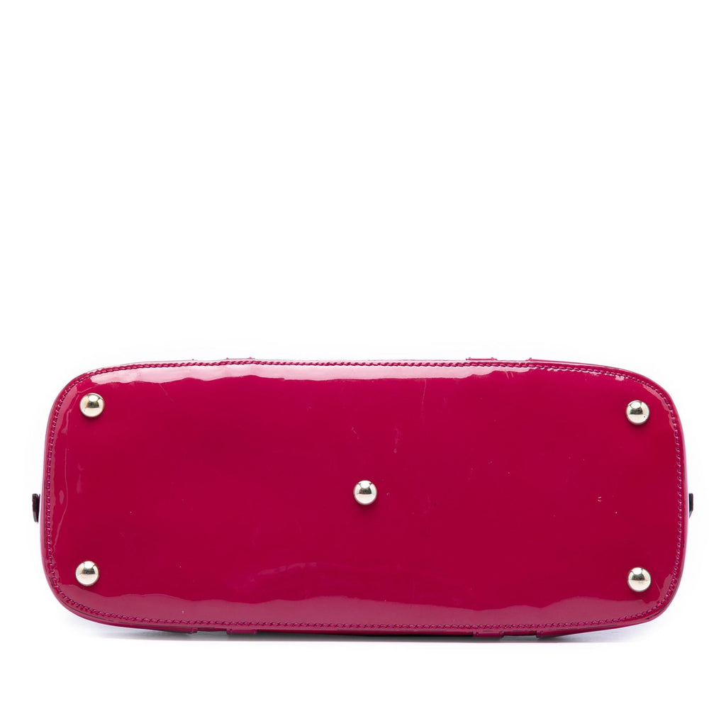 Gucci Small Microguccissima Patent Nice Dome Satchel