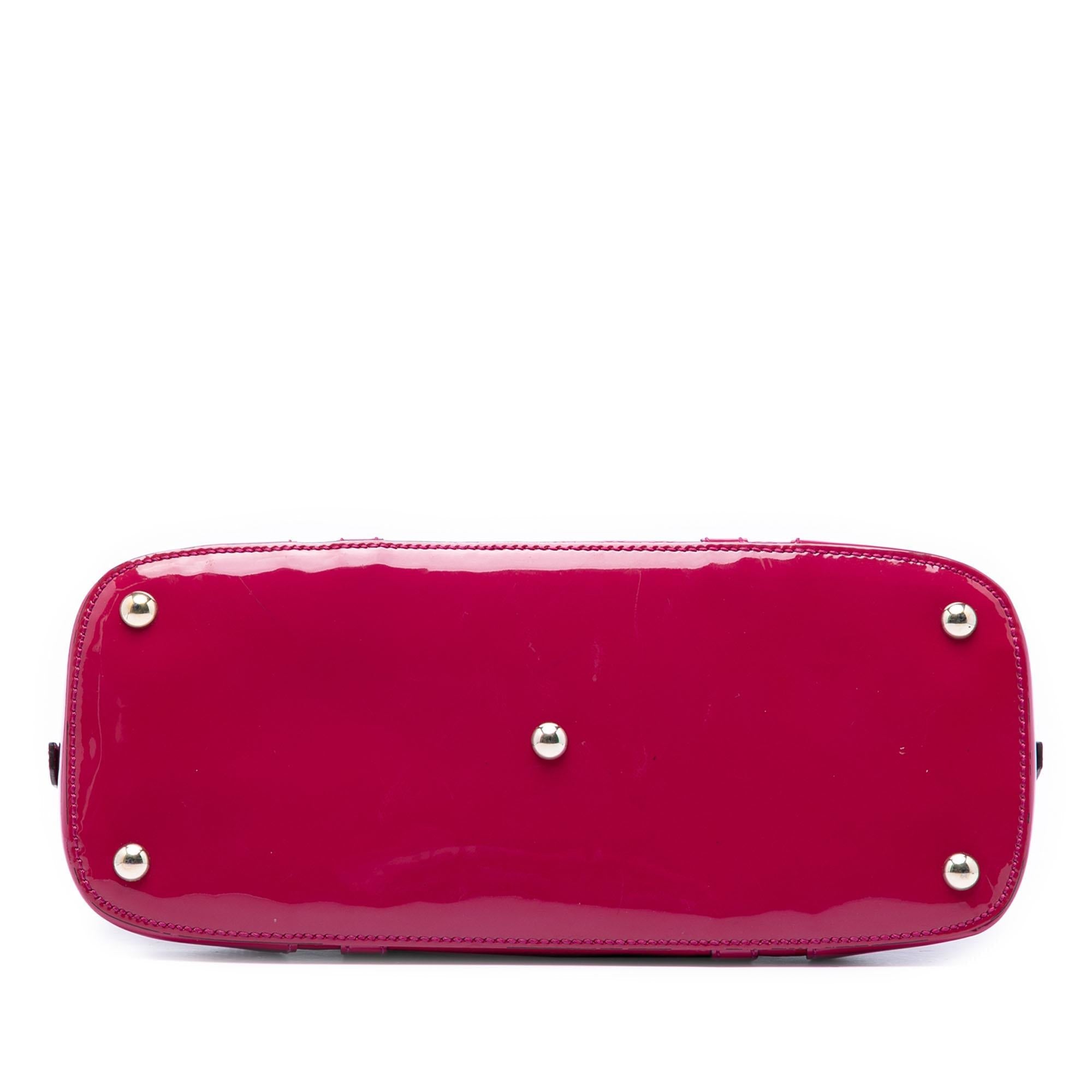 Gucci Small Microguccissima Patent Nice Dome Satchel