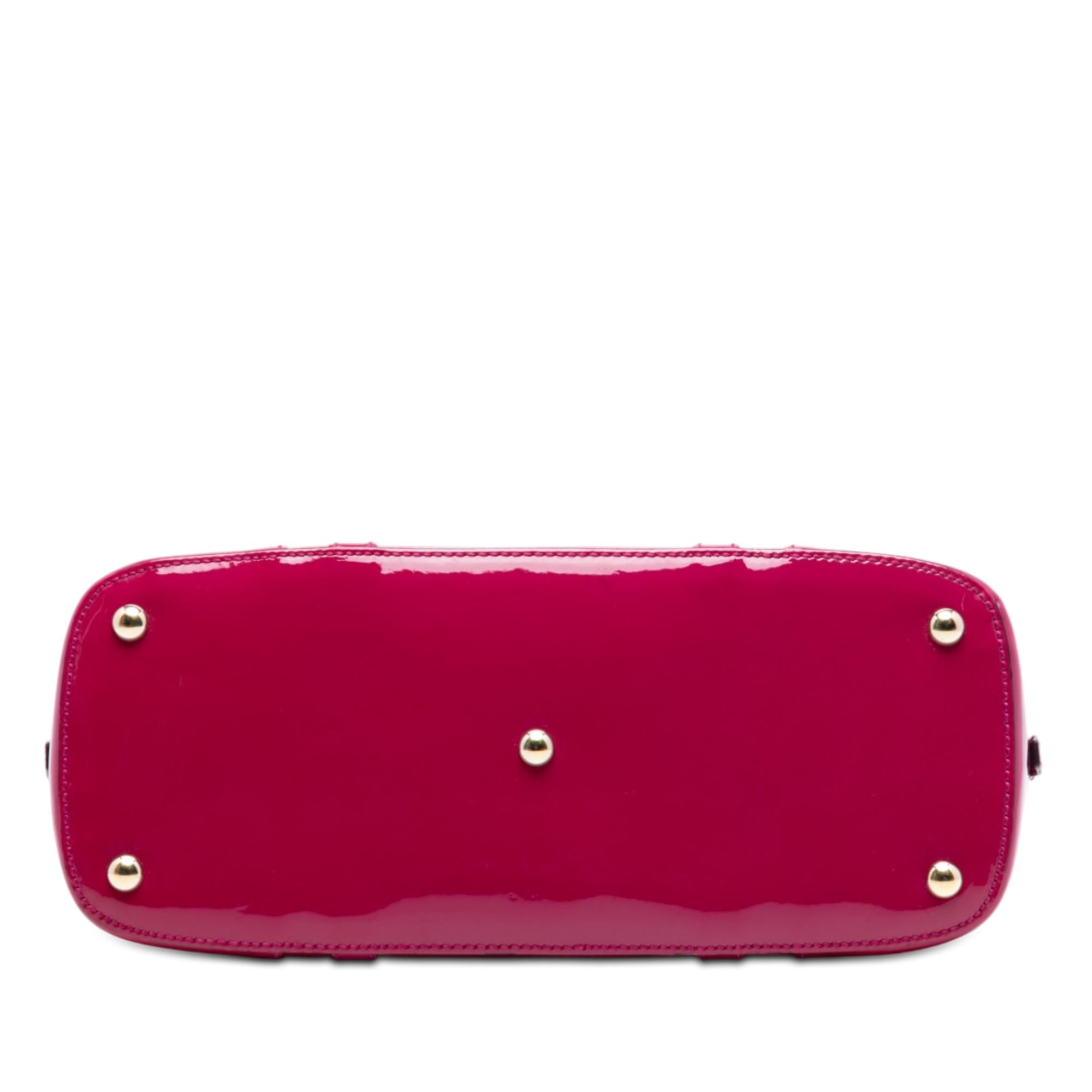 Gucci Small Microguccissima Patent Nice Dome Satchel