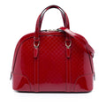 Gucci Small Microguccissima Patent Nice Dome Satchel