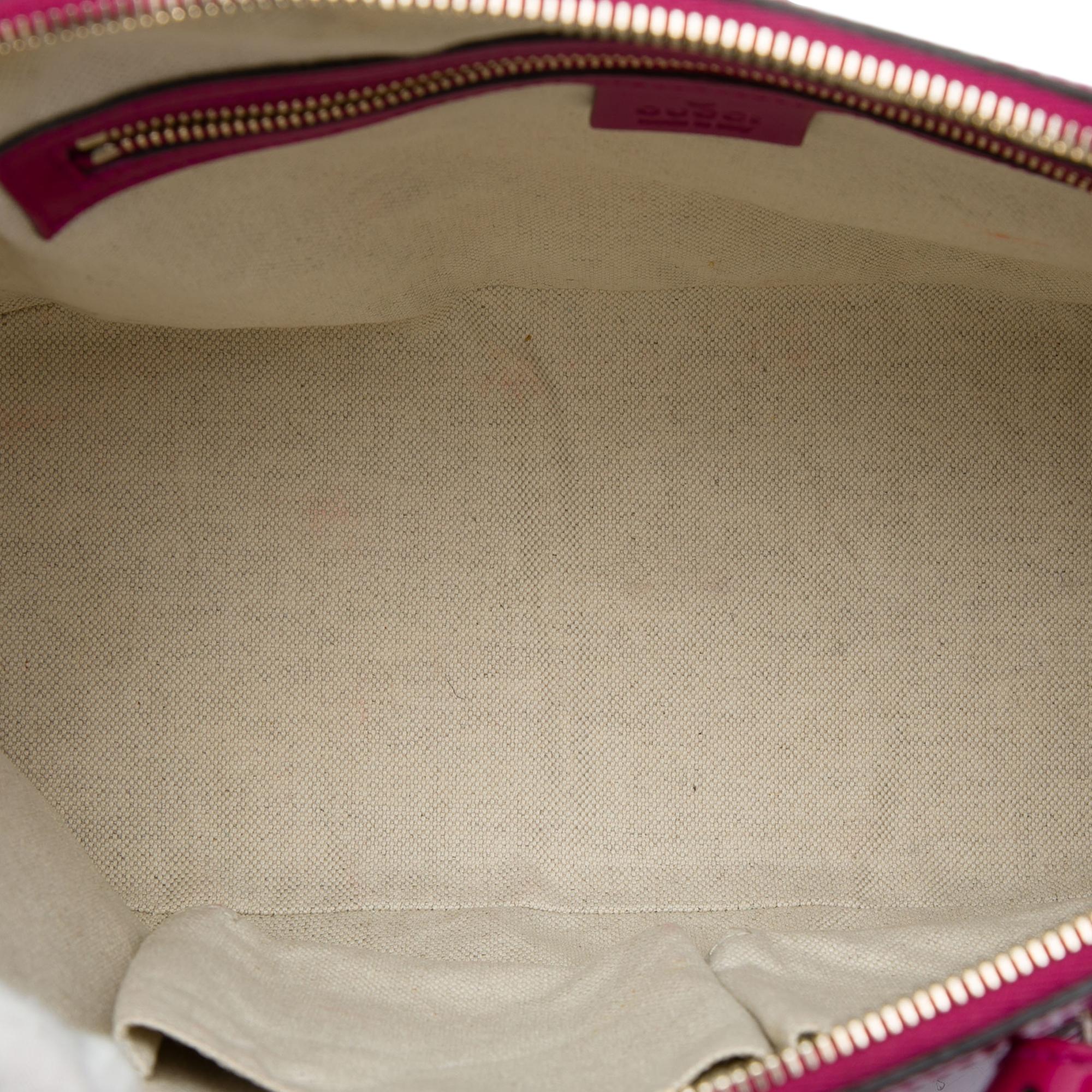 Gucci Small Microguccissima Patent Nice Dome Satchel