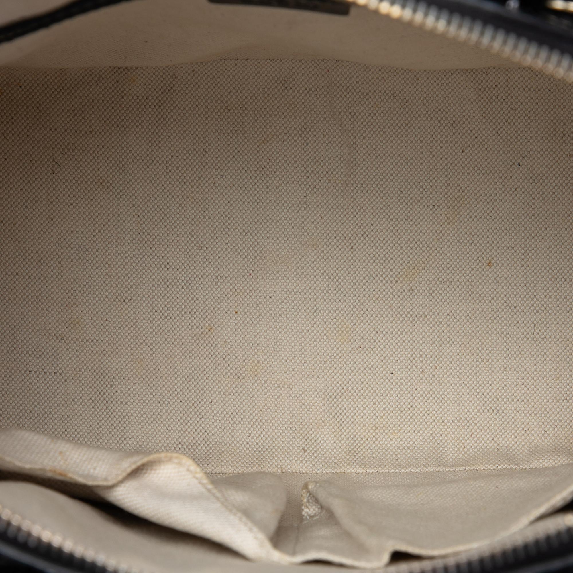 Gucci Small Microguccissima Patent Nice Satchel