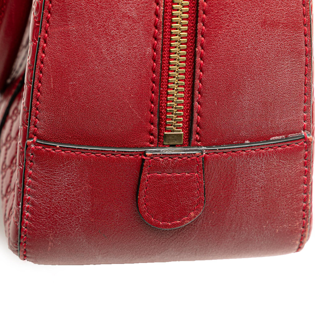 Gucci Small Microguccissima Satchel