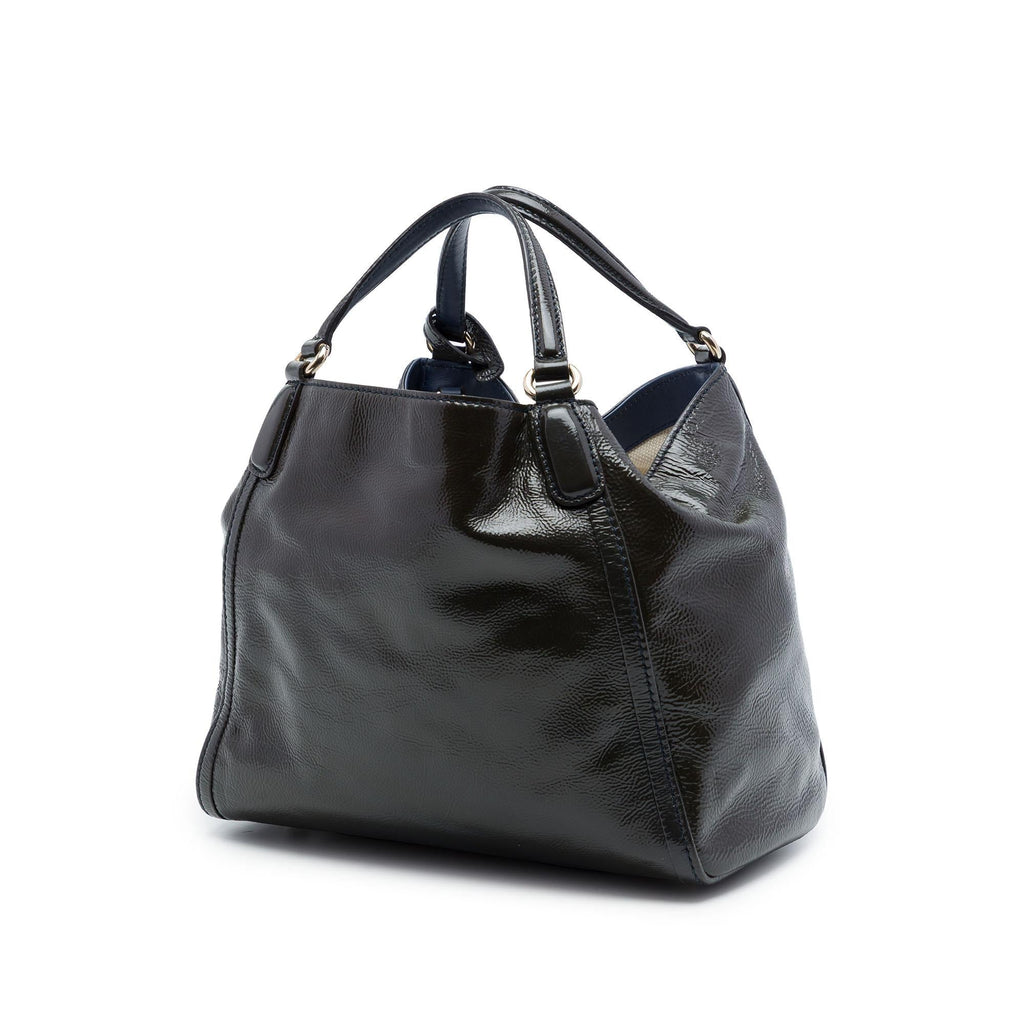 Gucci Small Patent Soho Satchel