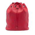 Gucci Small Pebbled Calfskin Soho Drawstring Backpack