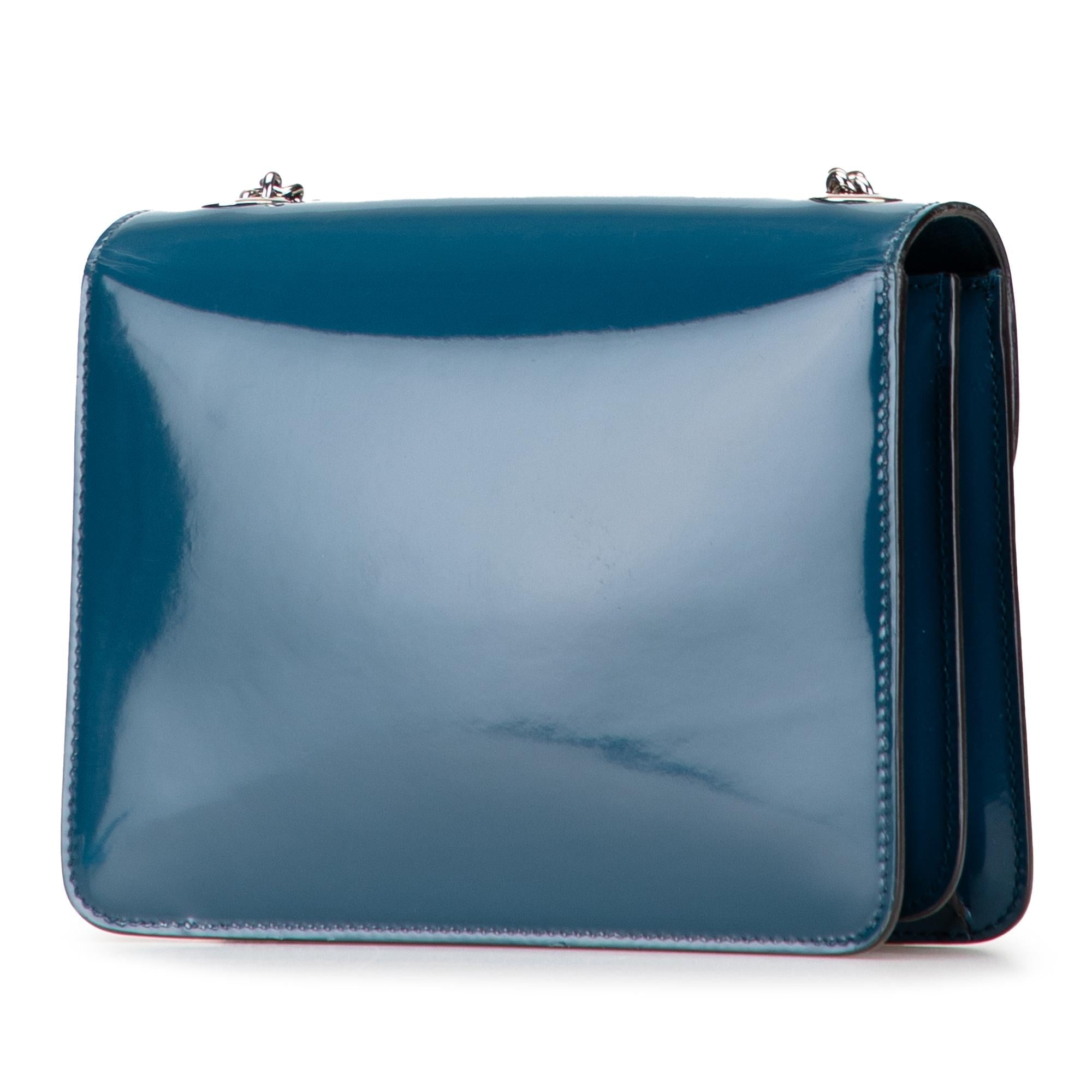 Gucci Small Polished Calfskin Interlocking G Dollar Crossbody